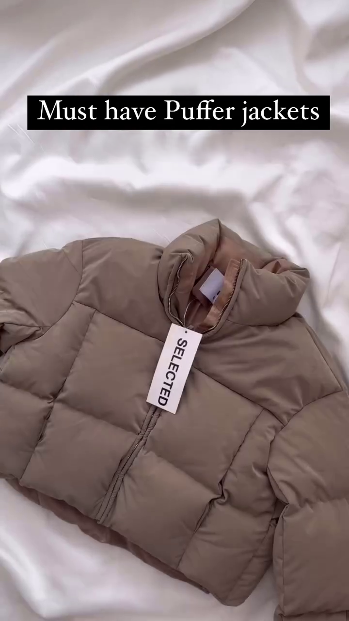 Chic Cropped Puffer Jacket - The Ultimate Winter Essential