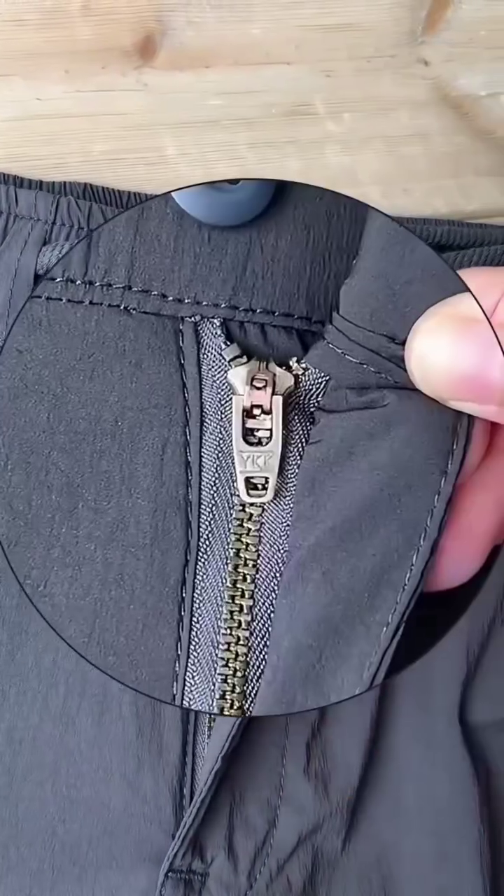 Men’s Black Elastic Waist Smart Casual Stretch Trousers - Image 3