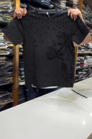 Men Graphic Print Regular Fit Crew-Neck T-Shirt