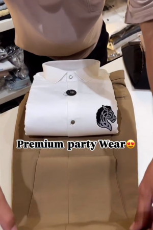 Embrodariad Work Full Sleeves Shirts