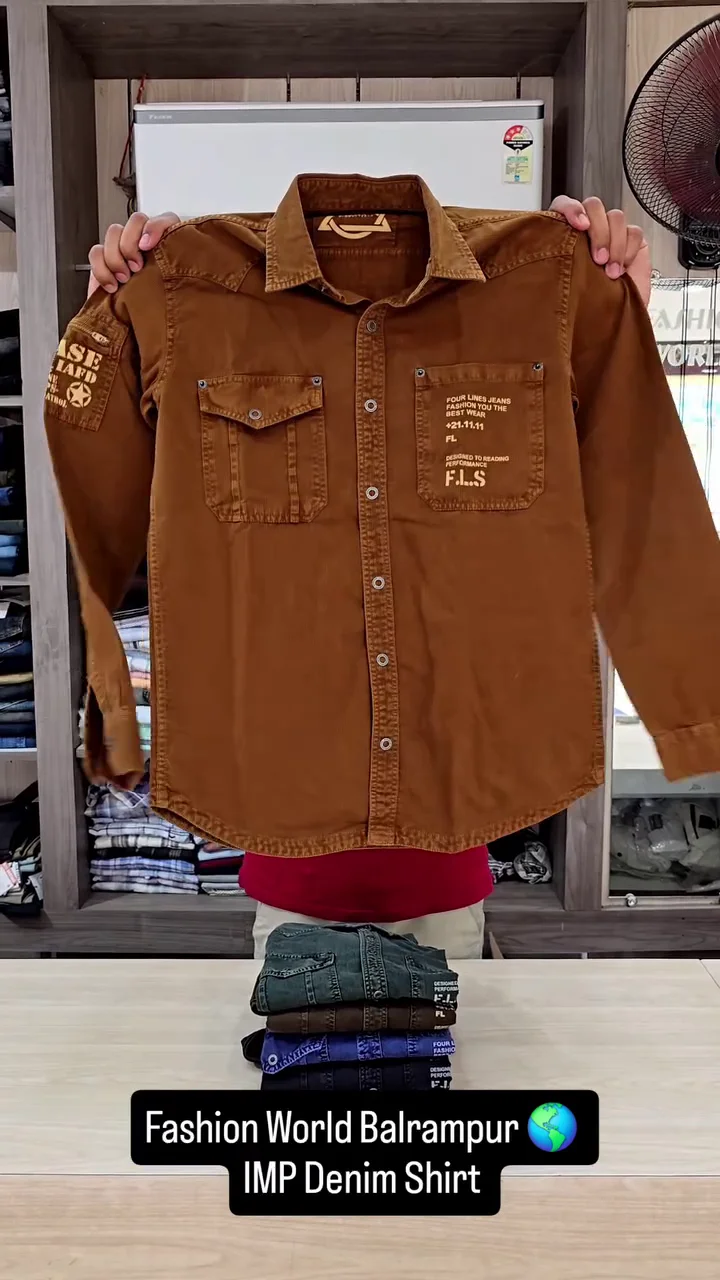 Comfortable Fashion Wear Men’s Premium Denim Shirt