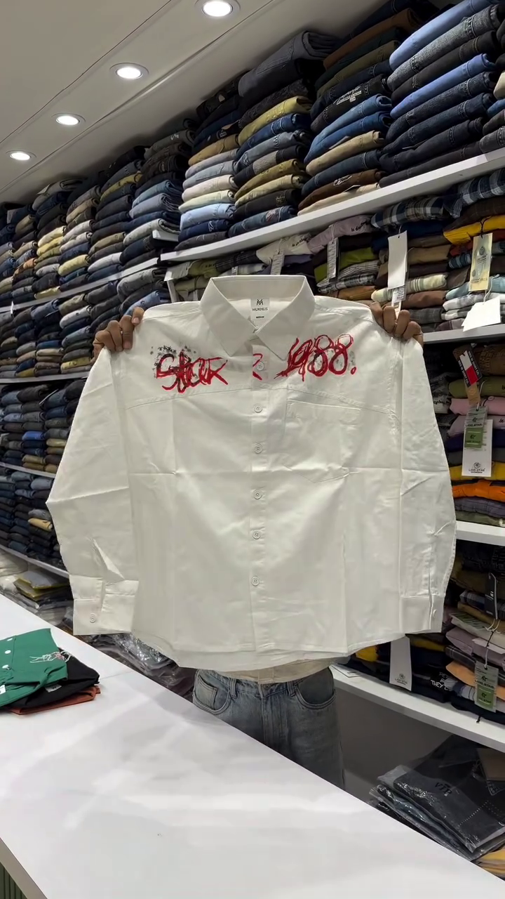Men Cotton Printed Shirts - Image 5
