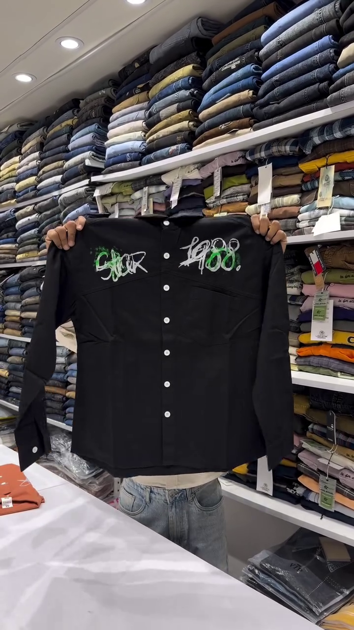 Men Cotton Printed Shirts - Image 4