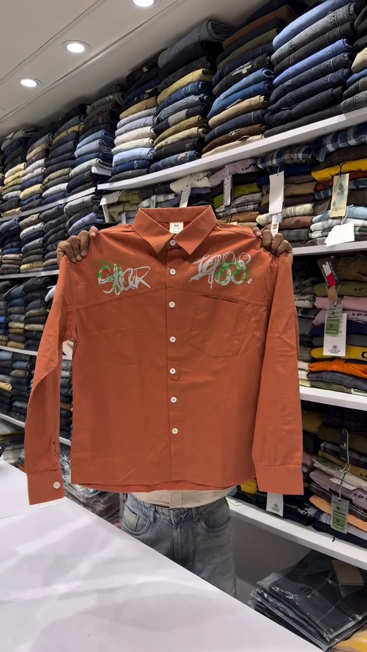 Men Cotton Printed Shirts - Image 3