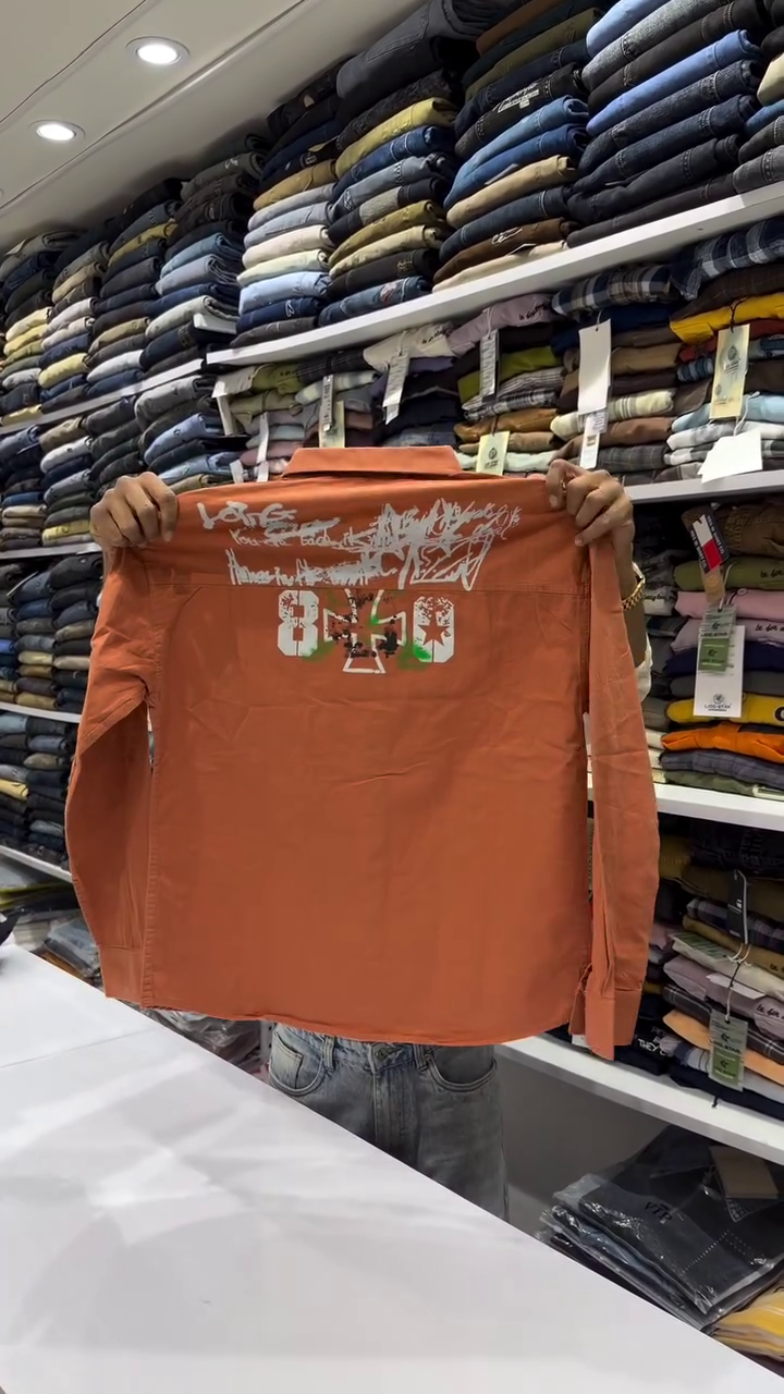 Men Cotton Printed Shirts - Image 2