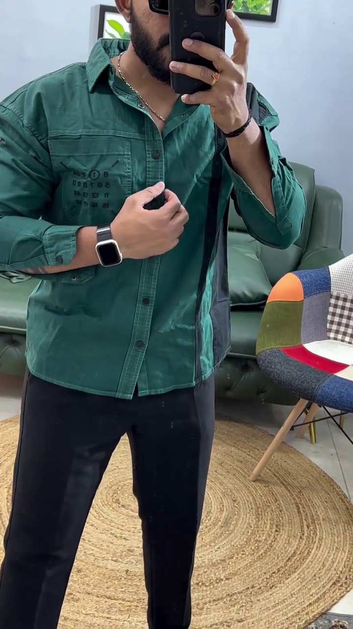 Slim Fit Pure Cotton Casual Shirt