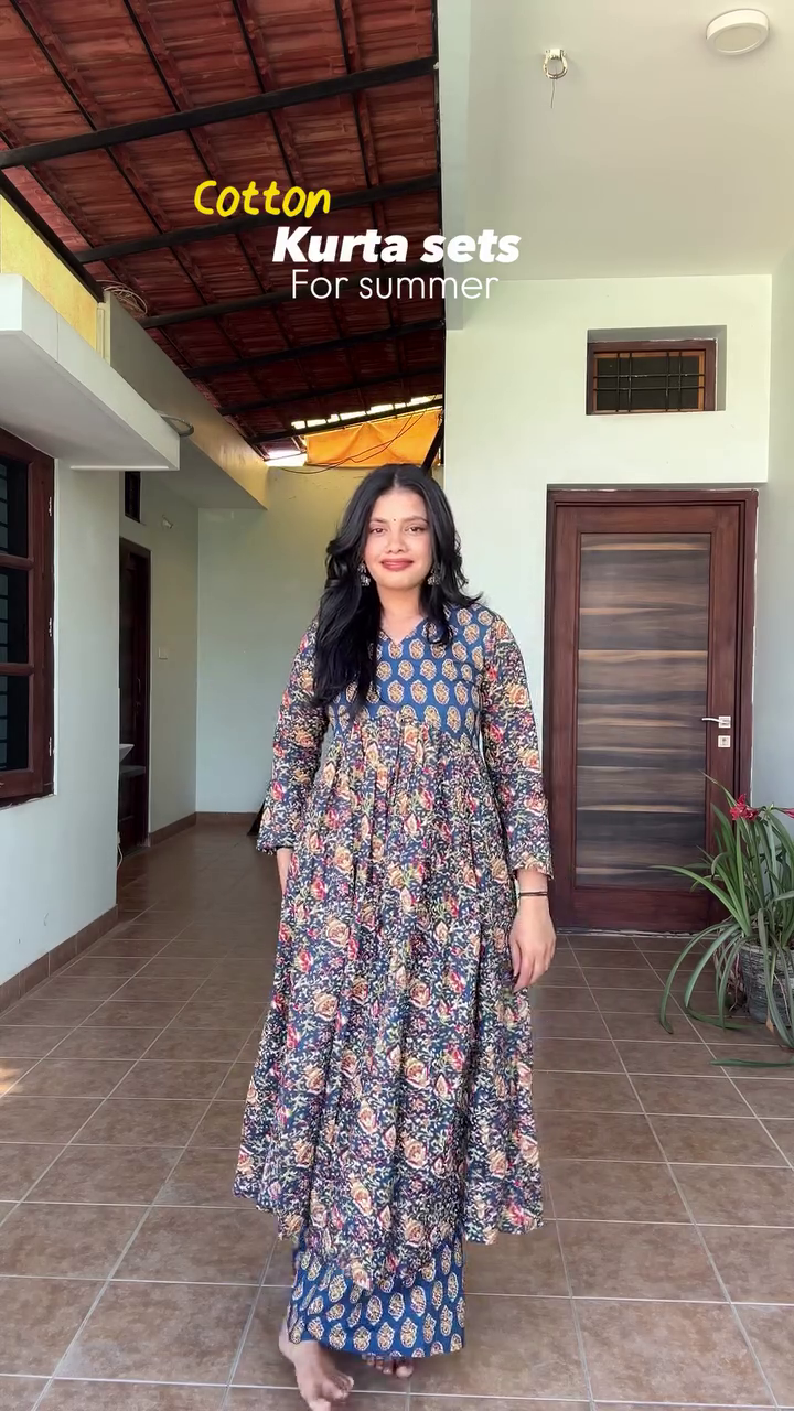 Women’s Cotton Kurta Set