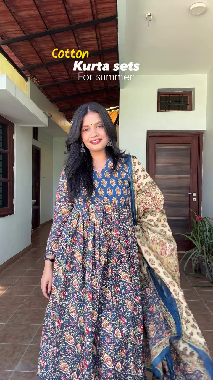 Women’s Cotton Kurta Set - Image 2