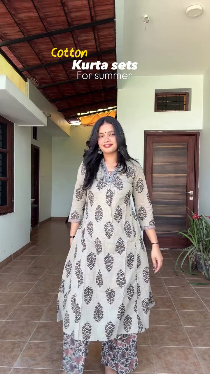 Women’s Cotton Kurta Set - Image 4