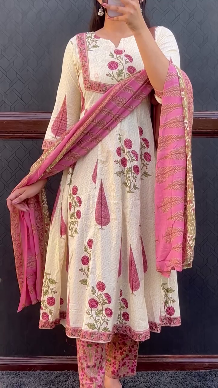 Women’s Anarkali Suit Set