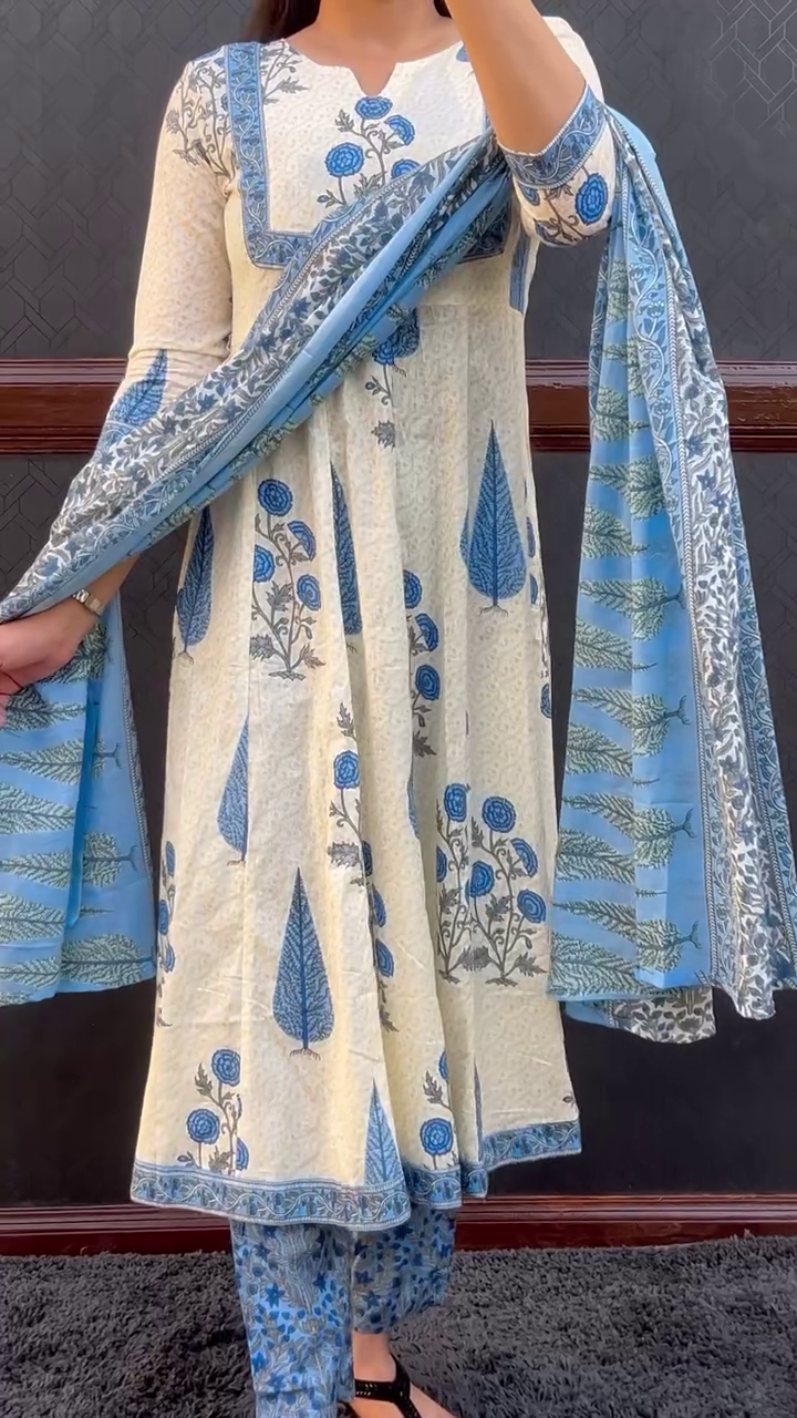 Women’s Anarkali Suit Set - Image 3