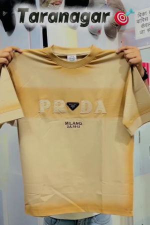 Men in Different Colour Printed T-Shirts