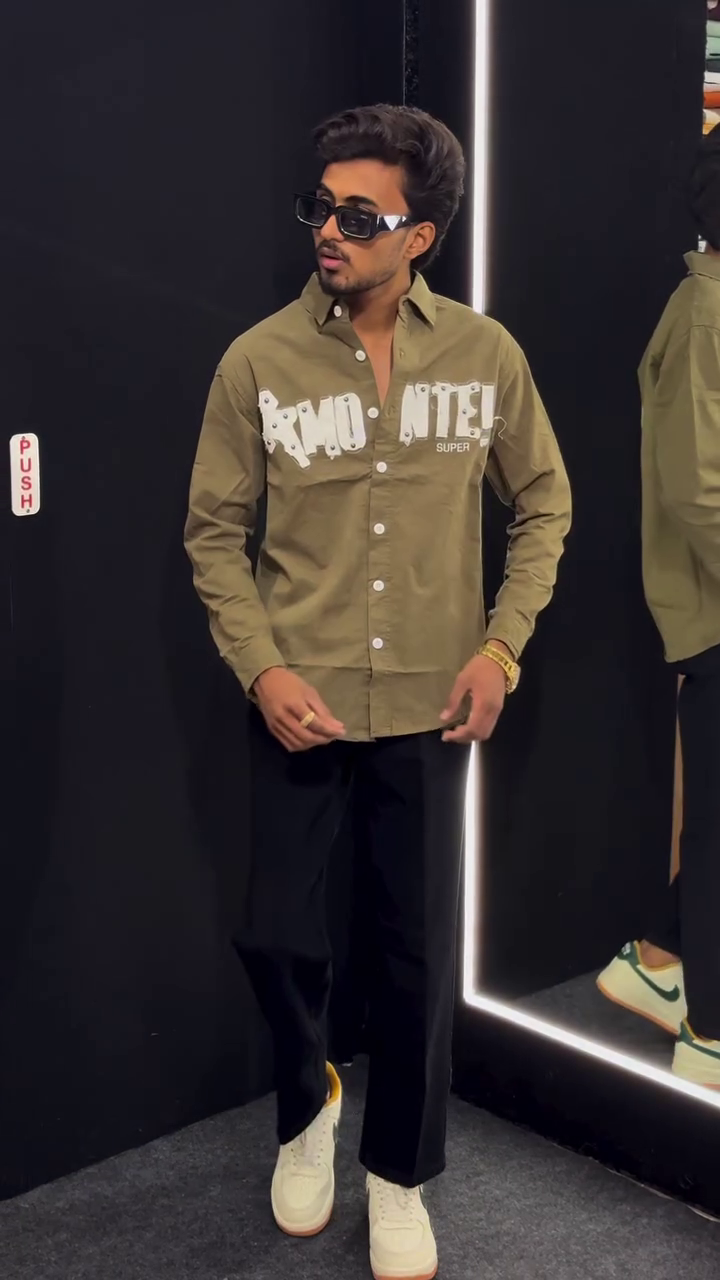 : Men in Different Printed Shirts - Image 3