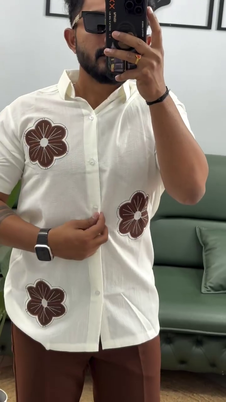 Men’s Embroidered Shirts - Image 11