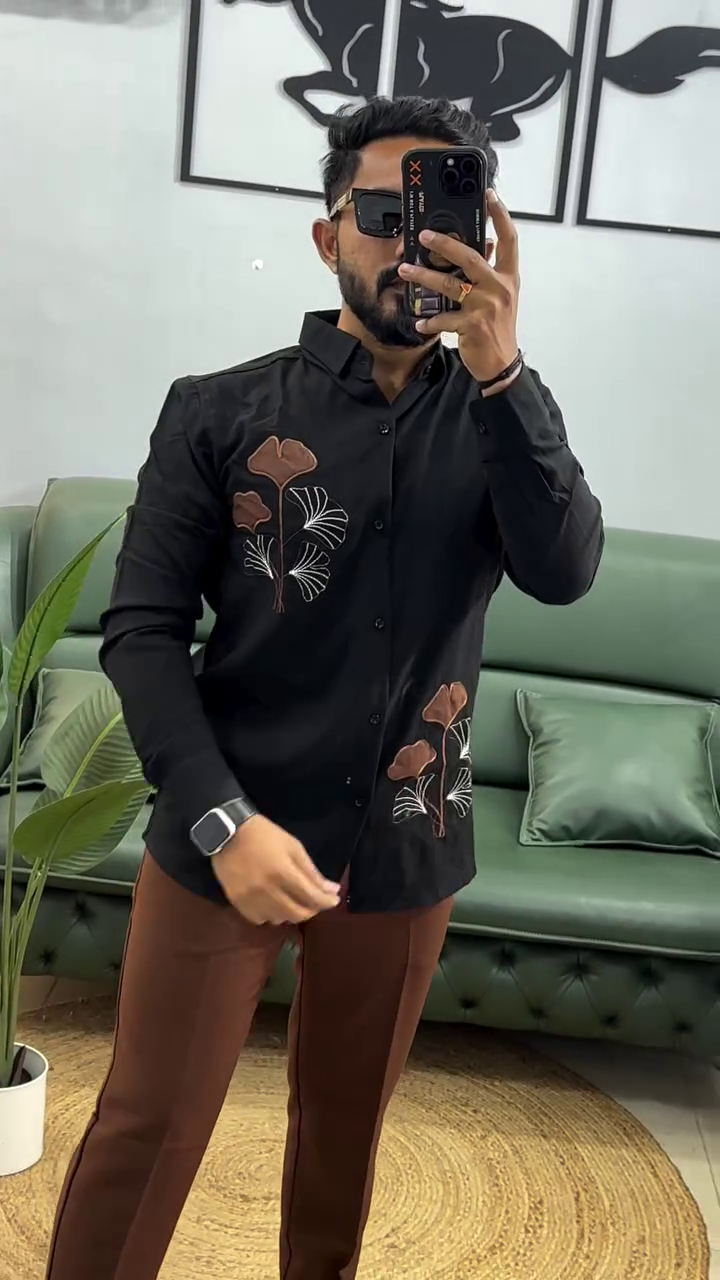 Men’s Embroidered Shirts - Image 8