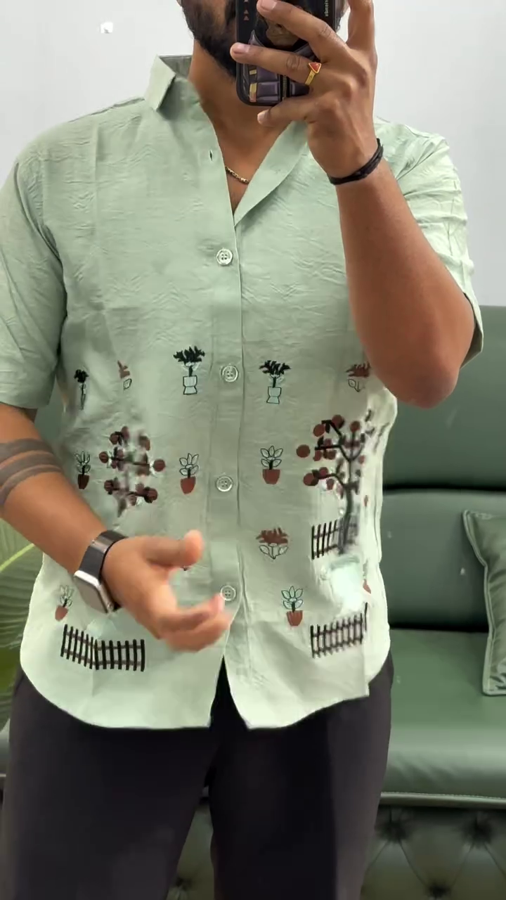 Men’s Embroidered Shirts - Image 5
