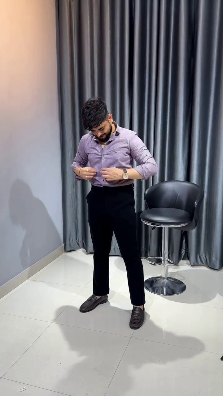 Men’s Formal Shirts with Small Design - Image 4