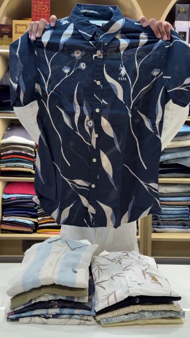 Men’s Half Sleeve Printed Shirts
