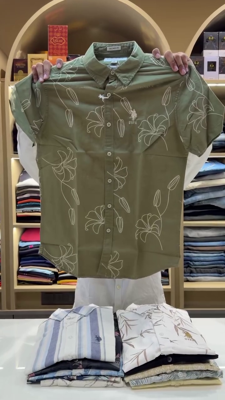 Men’s Half Sleeve Printed Shirts - Image 13