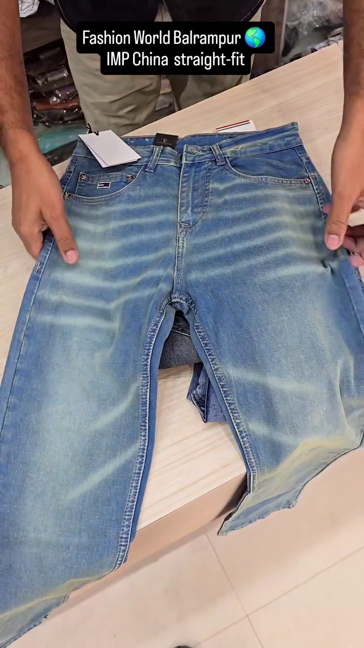 Men’s Straight Fit Jeans - Image 2