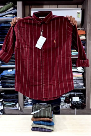 Men’s Striped Linen Shirts