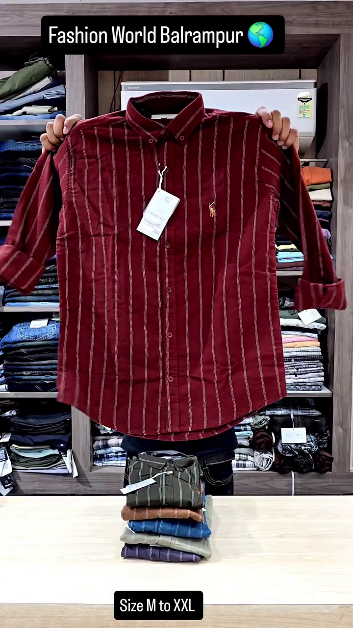 Men’s Striped Linen Shirts