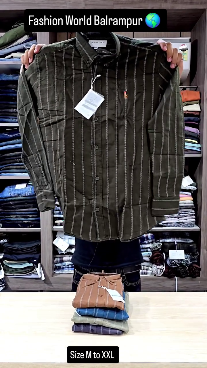Men’s Striped Linen Shirts - Image 4