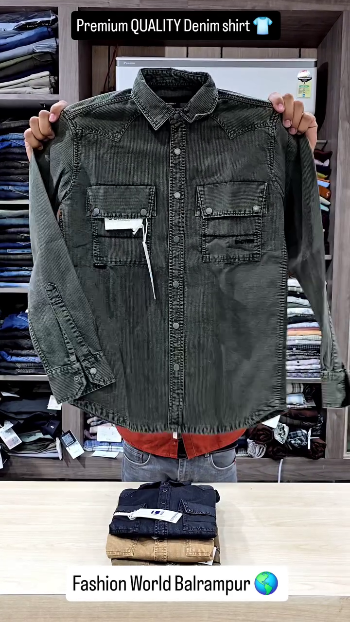 Men’s Denim Shirts - Image 2