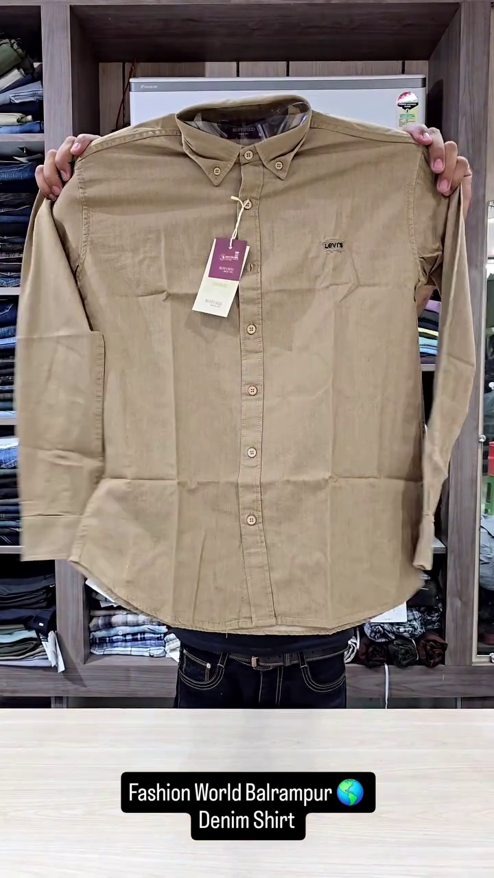 Men’s Simple Plain Full Sleeves Shirts - Image 3
