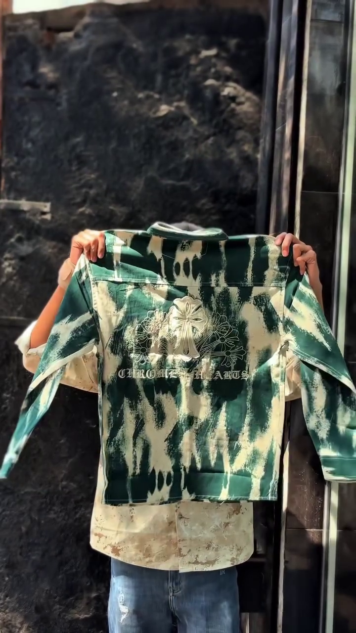 Men’s Full Sleeve Denim Printed Shirts - Image 7