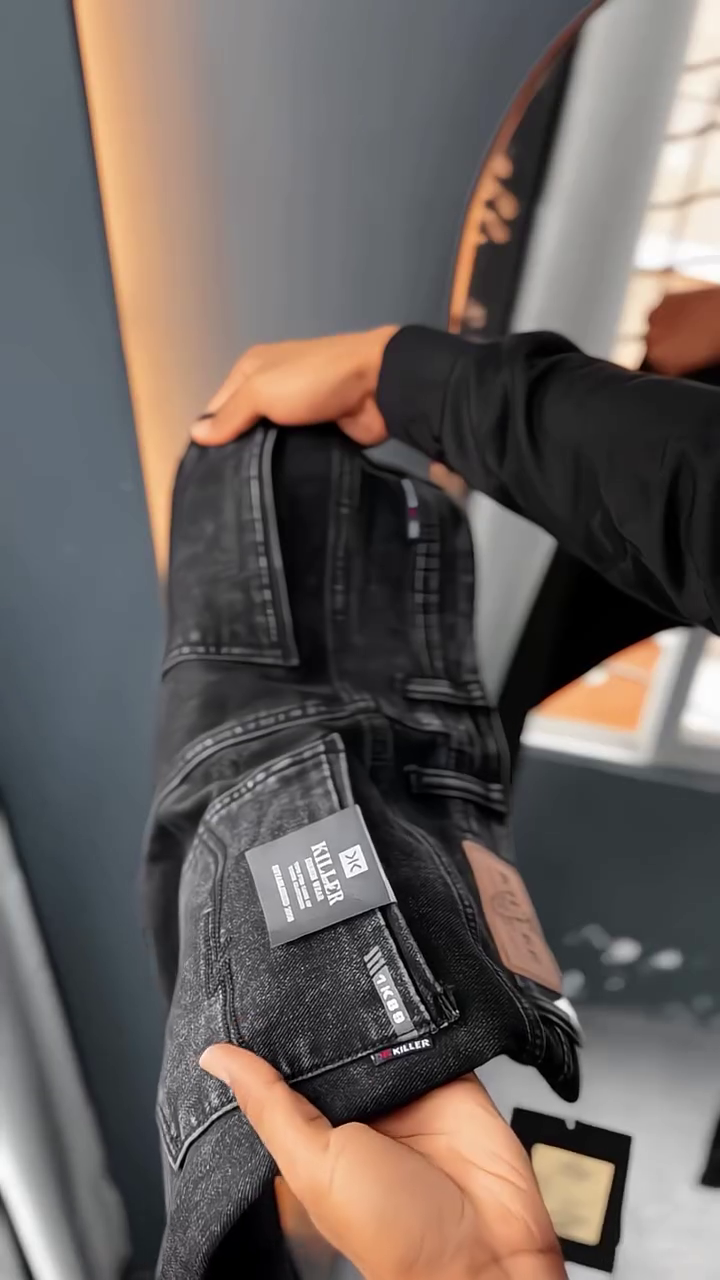 Men’s Black Skinny Jeans - Image 5