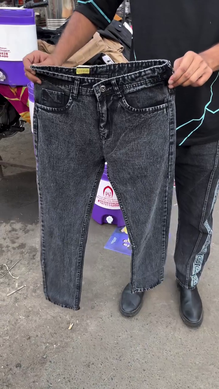 Men’s Grey Jeans