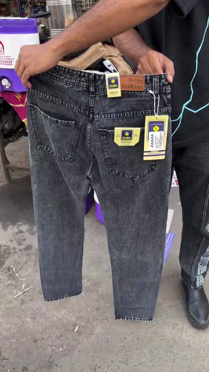 Men’s Grey Jeans - Image 3