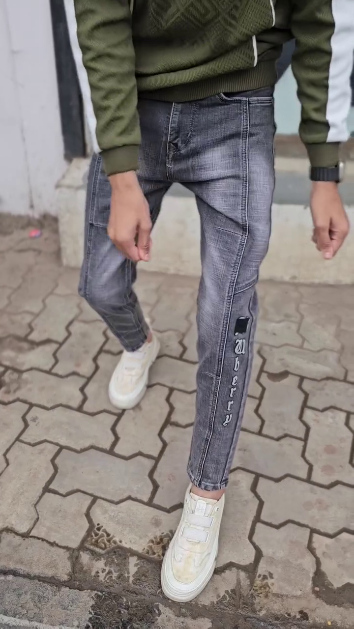 Men’s Blue Denim Skinny Jeans - Image 3