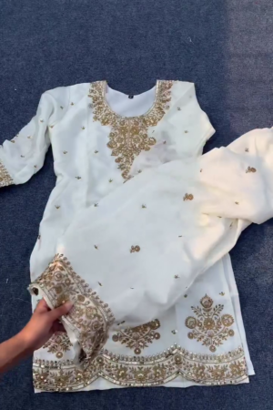 Women's Embroidered Salwar Suit